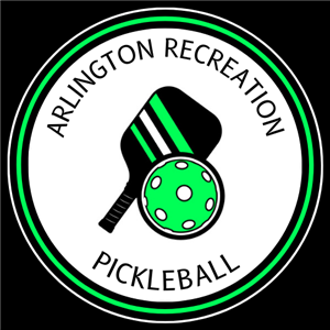 Arlington Recreation Pickleball Logo