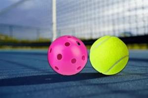 pink pickleball